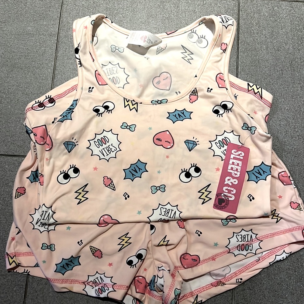 New with tags - Sleep & Co women’s pijama short set size s